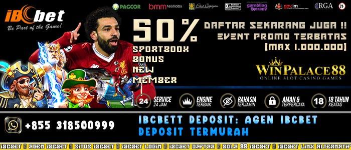 ibcbet deposit termurah 2024